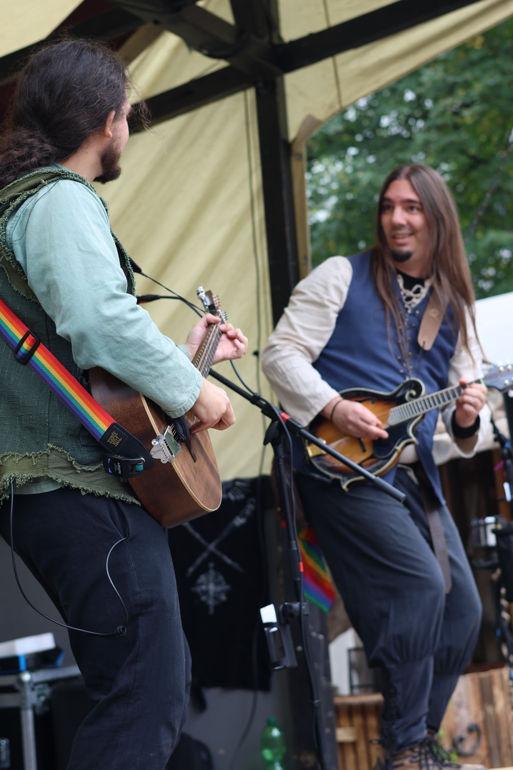 Foto Hendrik und Dennis auf der Bühne